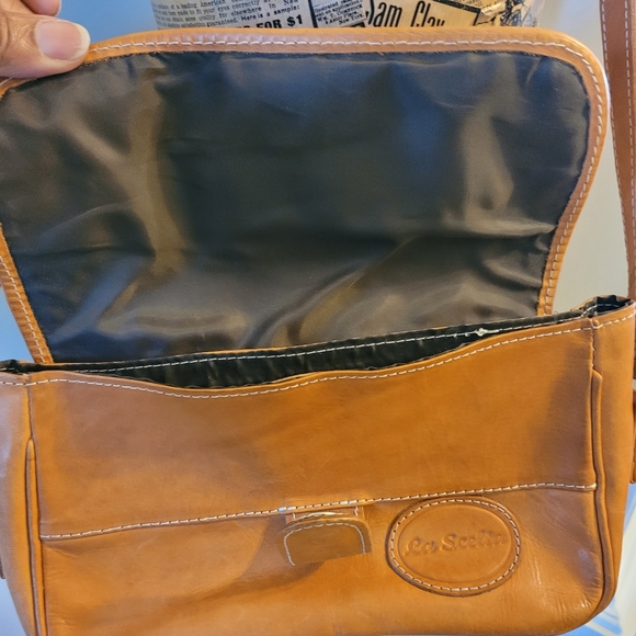 Leather crossbody handbag purse - Picture 3 of 10